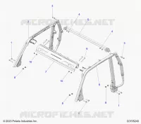CHASSIS, ROLLOVER PROTECTION 2P