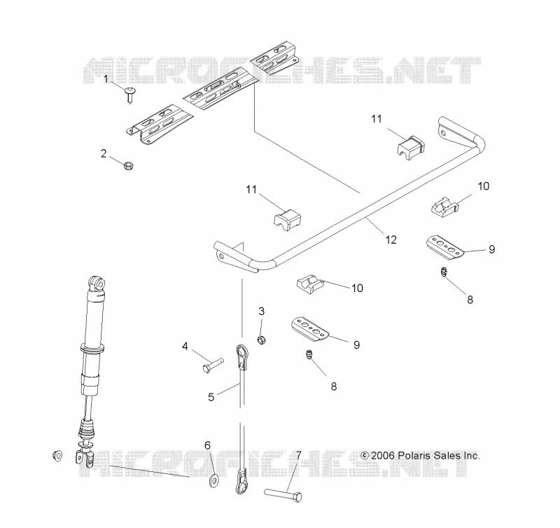 HINTERRADAUFHÄNGUNG STABILISATOR ASM.