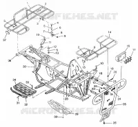 BUMPER / GEPÄCHTRÄGER MOUNTING SWEDISH 4X4 400L S948140 (4926912691A008)