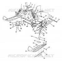 FRONT SUSPENSION AND SKI TRAIL 0972761, EUROPEAN TRAIL E972761,  TRAIL TOUR (4938313831B003)