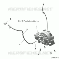 DRIVE TRAIN, FRONT GEARCASE MOUNTING
