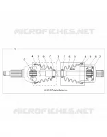 ANTRIEB, REAR HALF SHAFT