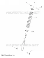 FRONT SUSPENSION SCHOCK MOUNTING