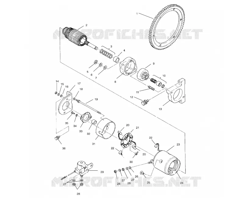 ANLASSER ASSEMBLY