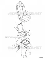 SITZ ASM. AND SLIDER