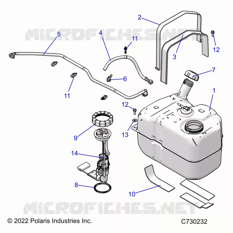 KRAFTSTOFFSYSTEMS, FUEL TANK ASM.