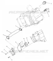 WASSERPUMPE Magnum 4x4 W968144 and  Swedish Magnum 4x4 S968144 (4936053605D005)
