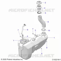 KRAFTSTOFFSYSTEM, FUEL TANK