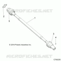 ANTRIEB, REAR PROP SHAFT