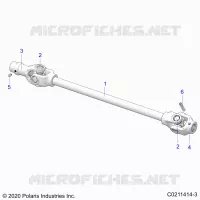 ANTRIEB, FRONT PROP SHAFT