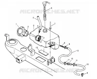 ÖLTANK ASSEMBLY Trail Boss W948527 (4926822682A011)