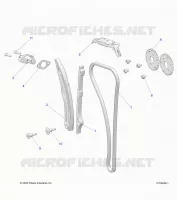CAM CHAIN AND TENSIONER
