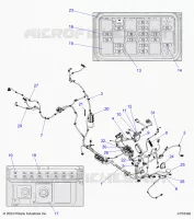 ELEKTRIC, WIRE HARNESS, CHASSIS
