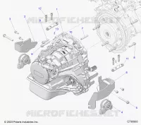 ANTRIEB, TRANSMISSION MOUNTING