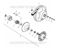 angetriebene Kupplungs ASSEMBLY Trail Boss W948527 (4926822682B010)