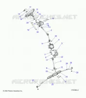 SERVOLENKUNG ASM. -Z23N4V99AL/BL/AR/BR (C703084-2)