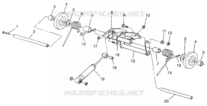 HINTER Drehmomentarm TRAN SPORT 0960143 and EURO TRAN SPORT E960143 (4932273227B013)