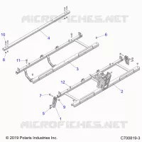 CHASSIS, SITZ SUPPORTS- G21GMZ99AM/BM (C700819-3)