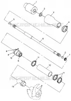 FAHRSYSTEM SLT 700 B964166 and  Intl. SLT 700 I964166 (4933923392B002)