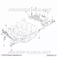 KAROSSERIE HINTEN RACK, MOUNTING