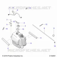 KRAFTSTOFFSYSTEM, FUEL TANK ASM.