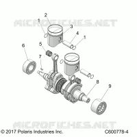 ENGINE, PISTON &amp; CRANKSHAFT