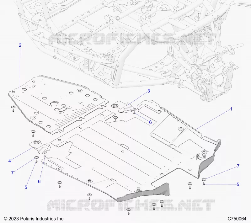 CHASSIS, SKID PLATES