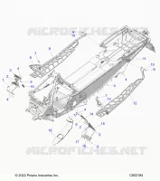 CHASSIS, CLUTCH GUARD, FOOTRESTS, AND RUNNINGBOARDS
