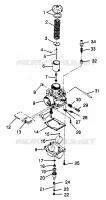 VERGASER TRAN SPORT 0970143 AND EUROPEAN TRAN SPORT E970143 (4938293829C009)