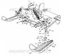 FRONT SUSPENSION AND SKI SPORT SKS E940243 (49273627360011)