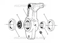 SPANNER VORNE ASSEMBLY, L.H.-PN  1380004 / SPANNER VORNE ASSEMBLY, R.H. (4914751475033B)