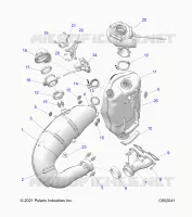 ENGINE, ABGASSYSTEM AND TURBO ASM.