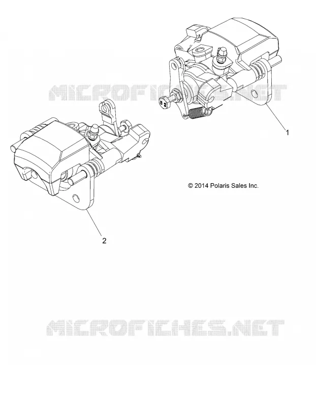 BRAKES, BREMSZANGE HINTEN