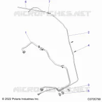 KRAFTSTOFFSYSTEMS, FUEL LINES, STD.