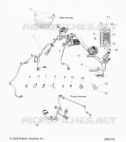 ELEKTRIC, WIRE HARNESS,CHASSIS/FUSE BLOCK, ENGINE