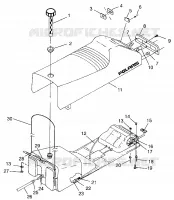SITZ   GASBEHÄLTER XLT 0970756, XLT SKS 0970556, and XLT RMK 0970956 (4937693769A007)