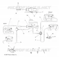BREMSES, LINES AND MASTER CYLINDER