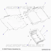 BODEN PANELS, UNDERSEAT