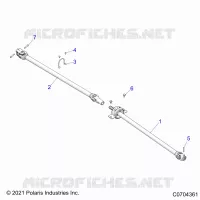 ANTRIEB, PROP SHAFT