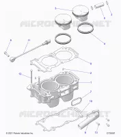 ZYLINDER AND PISTON