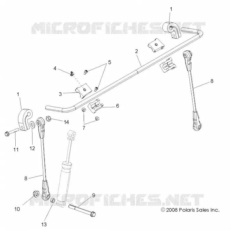 STABILISATOR, FRONT