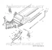 CHASSIS, CLUTCH GUARD AND FUßSTÜTZES