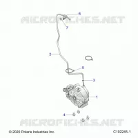 ANTRIEB, FRONT GEARCASE MOUNTING