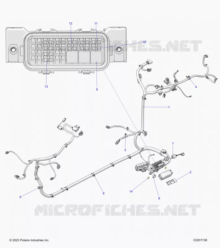 ELEKTRIC, WIRE HARNESS