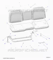SITZ ASM. REAR