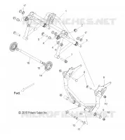 Aufhängung hinten CRANK