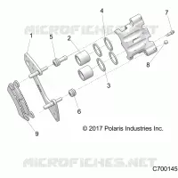 BRAKES, HINTERSATTELS