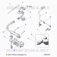 KRAFTSTOFFSYSTEM, RAIL, LINES AND THROTTLE BODY
