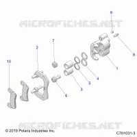 BRAKES, HINTERSATTELS