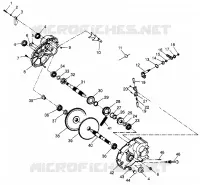GETRIEBEGEHÄUSE Sport 400L W97BA38C and Trail Blazer W97BA25C (4940124012C009)